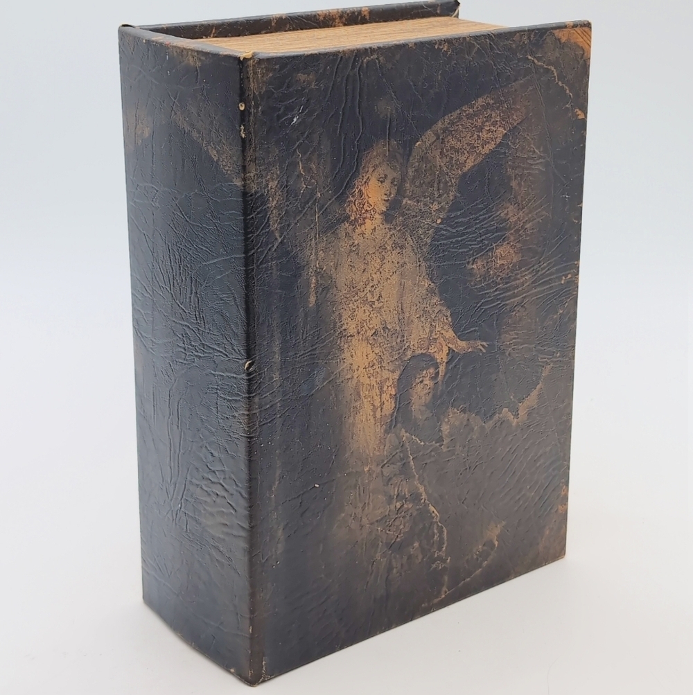 Vintage Guardian Angel 3x6x9 False Stash Book